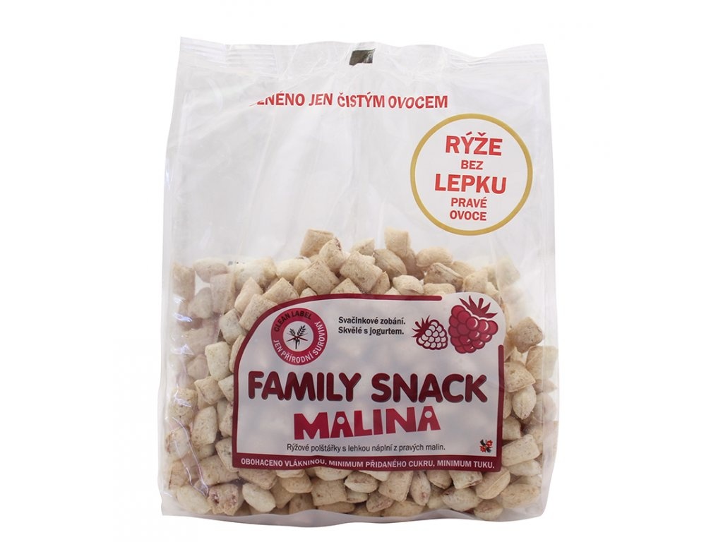 Family snack malina bez lepku 100g